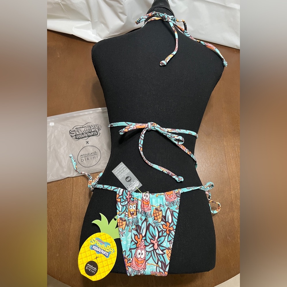 Moana Bikini x SpongeBob SquarePants, Get Spongey Set - Medium NWT - Picture 4 of 8